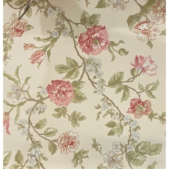 Schmacher Wallpaper Floral Pat No 528812 vintage - Picture 1 of 6